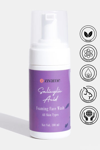 Buy Zivame Exfoliating Foaming Face Wash with 2% Salicylic Acid  - 100 ml